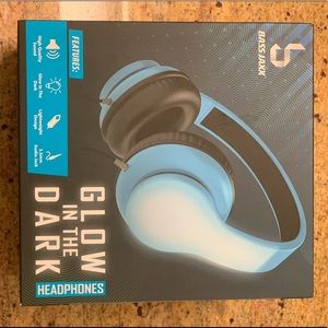 Bass Jaxx Glow In The Dark Headphones Blue